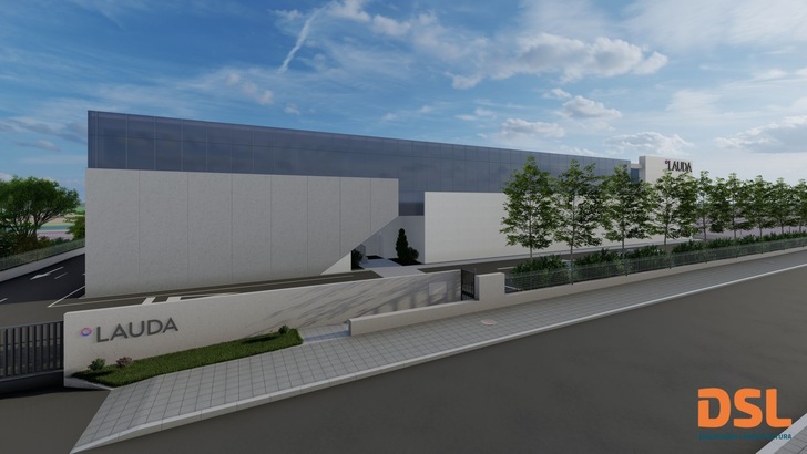 Lauda investiert rund 7 Mio. Euro in den Neubau der Produktionsflächen in Terrassa, Spanien. Am Standort werden industrielle Umlaufkühler produziert. - © Lauda
