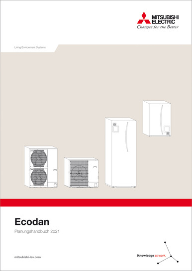 Eine überarbeitete Neuauflage des nahezu 400 Seiten starken Planungshandbuches für Ecodan Wärmepumpen hat Mitsubishi Electric vorgestellt. - © Mitsubishi Electric
