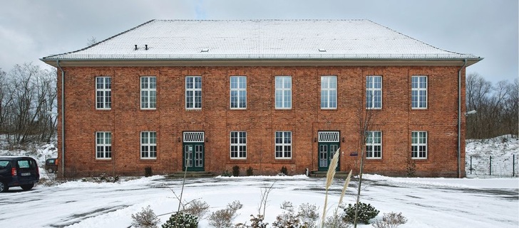 Das ehemalige Schulungsgebäude der Deutschen Reichsbahn wurde komplett entkernt und renoviert.